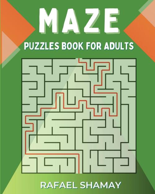 Maze Puzzle Book for Adults