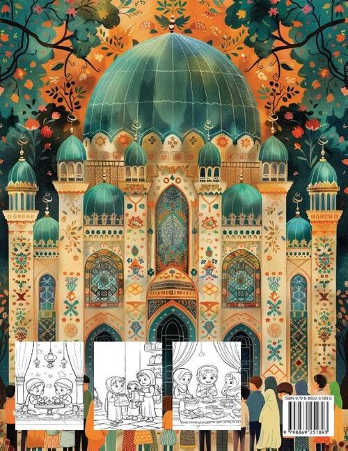 Islamic Coloring Book for Kids Ages 4-8 Cultivating Noble Islamic Virtues