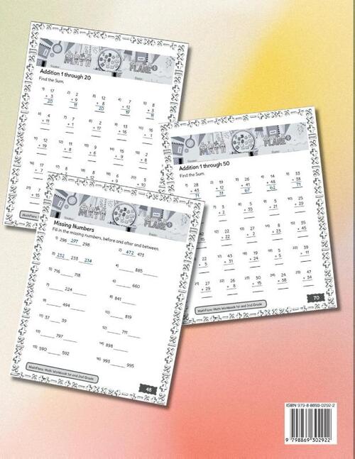 MathFlare - Math Workbook 1st and 2nd Grade, Mathflare Publishing ...