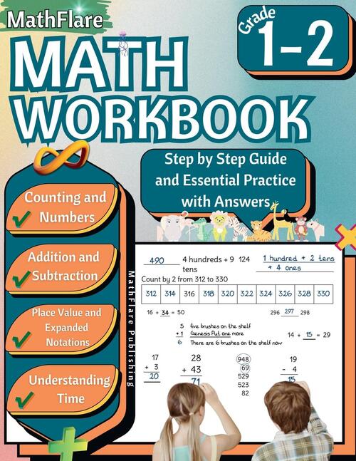 MathFlare - Math Workbook 1st and 2nd Grade, Mathflare Publishing ...