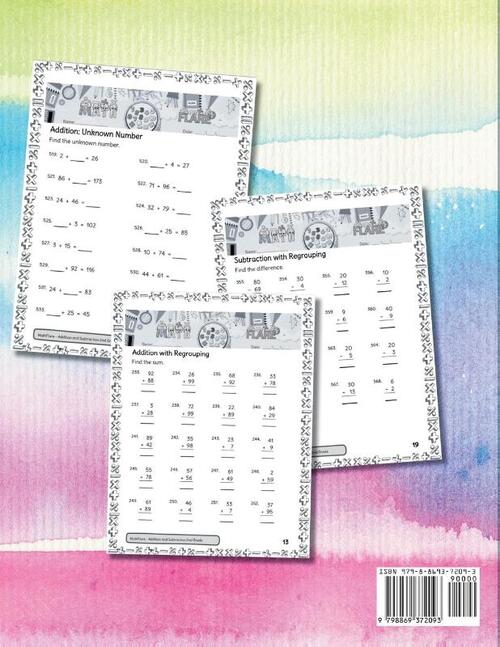 Addition and Subtraction Math Workbook 2nd Grade