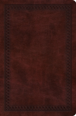 ESV Value Compact Bible (Trutone, Mahogany, Border Design)
