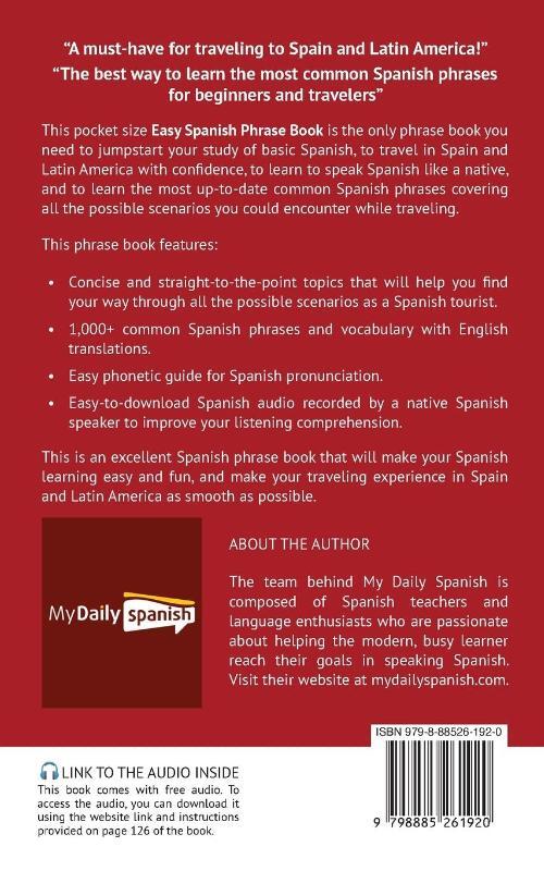Easy Spanish Phrase Book