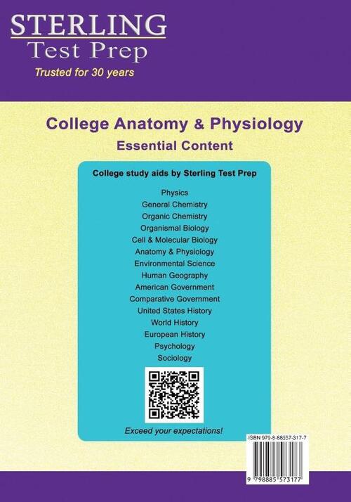 College Anatomy and Physiology