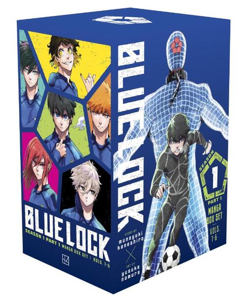 Blue Lock Season 1 Part 1 Manga Box Set