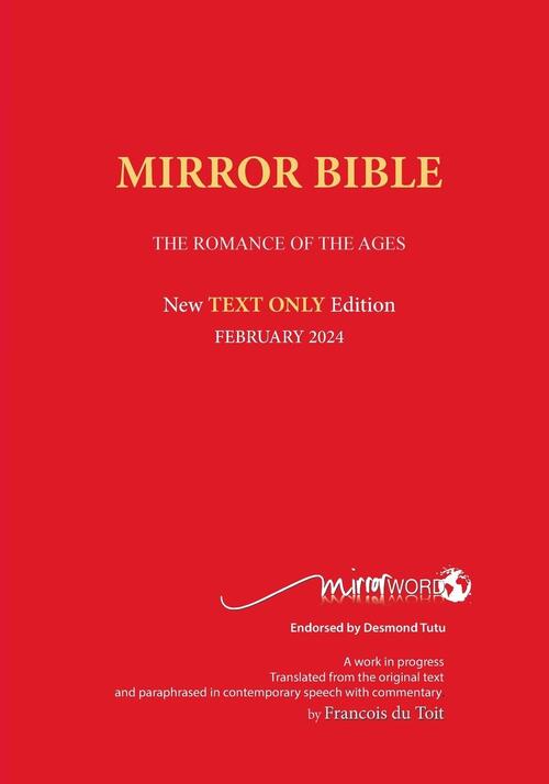 TEXT ONLY Mirror Bible PAPERBACK June 2024 Edition