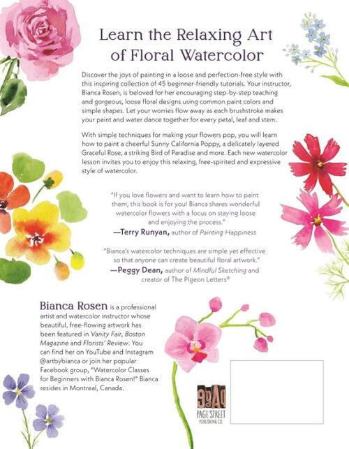 Easy Watercolor Flowers