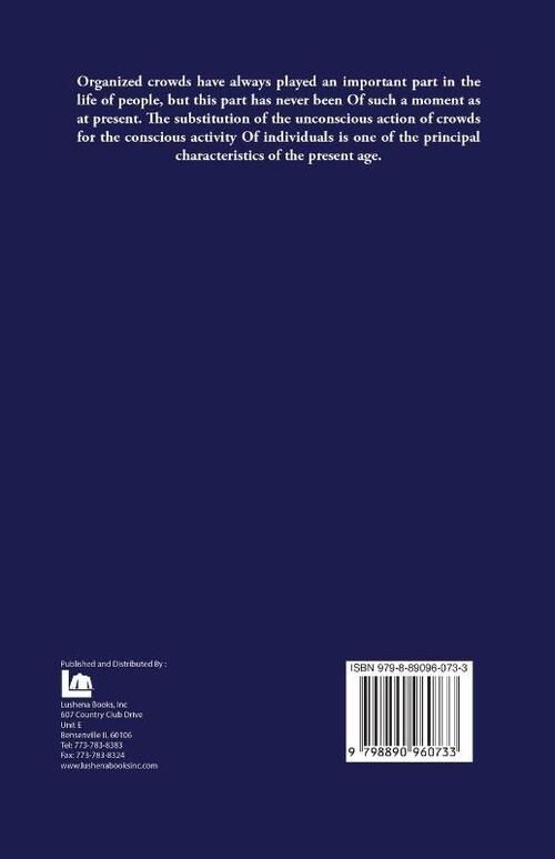 The Crowd A Study of the Popular Mind