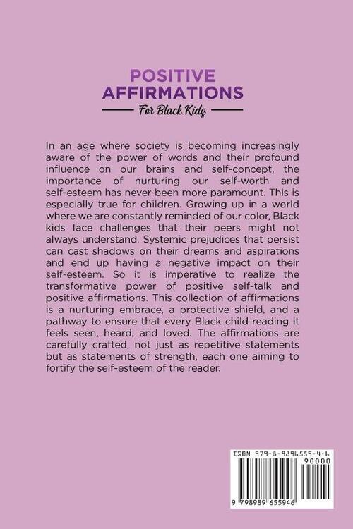 Positive Affirmations for Black Kids
