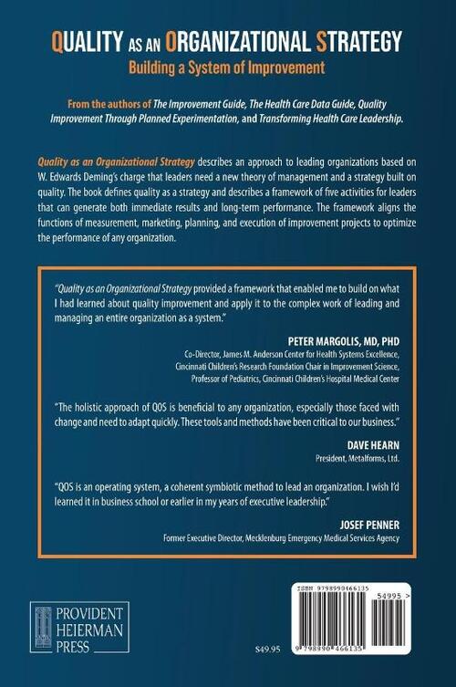 Quality as an Organizational Strategy