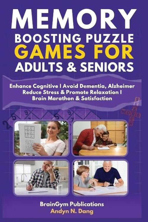MEMORY BOOSTING PUZZLE GAMES for ADULTS & SENIORS