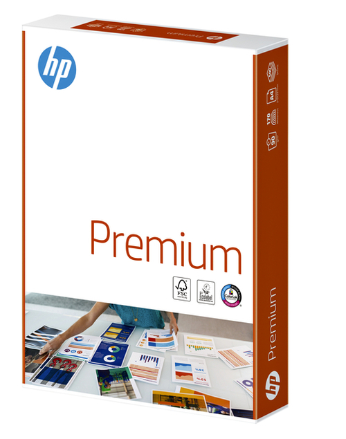 Kopieerpapier HP Premium A4 90GR Wit 500Vel