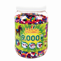 Hama Strijkkralen Ton Met 9000 Stuks Primair