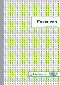 Kasboek Exacompta Manifold Facturen Dupli 50Vel NL