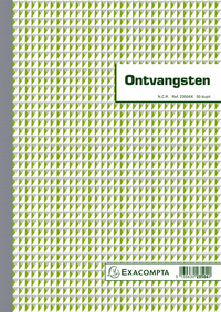 Kasboek Exacompta Manifold Ontvangsten Dupli 50Vel NL