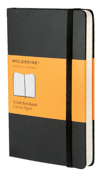 Notitieboek Moleskine Pocket 90X140MM Lijn Zwart