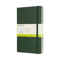 Notitieboek Moleskine Large 130X210MM Blanco Hard Cover Myrtle Green