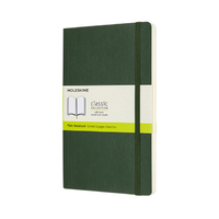 Notitieboek Moleskine Large 130X210MM Blanco Soft Cover Myrtle Green