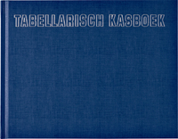 Kasboek Tabellarisch 210X160MM 96BLZ 8 Kolommen Blauw