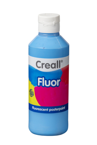Plakkaatverf Creall Fluor 07 Blauw 250 ML
