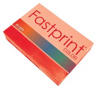 Kopieerpapier Fastprint A4 80GR Felrood 500Vel
