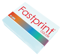 Kopieerpapier Fastprint A3 80GR Lichtblauw 500Vel