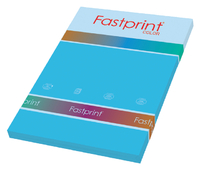 Kopieerpapier Fastprint A4 80GR Azuurblauw 100Vel