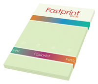 Kopieerpapier Fastprint A4 160GR Lichtgroen 50Vel