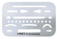 Radeersjabloon Linex Es-30