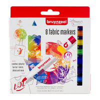 Textielstift Bruynzeel Teens Set À 8 Kleuren