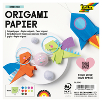 Origami Papier Folia 70GR 15X15CM 500 Vel Assorti Kleuren