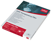 Overheadprojector Transparanten Nobo Voor Kleurenlaserprinters 50 Stuks