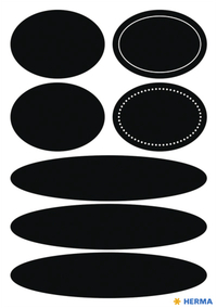 Etiket Herma 15093 Krijtbord Ovaal