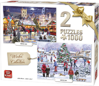 Puzzel 2In1 Winter Collection 1000 St