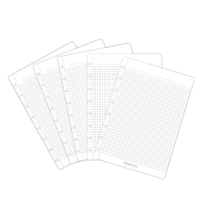 Uitbreidingsset Correctbook A5 Ruit 5MM 5 Bladen