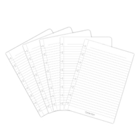 Uitbreidingsset Correctbook A5 Lijn 5 Bladen