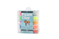Klei Foam Clay Basic 10 X 35GR 10 Kleuren