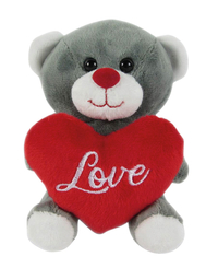 Knuffelbeer Met Hartje Love 12CM