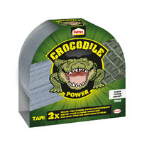 Plakband Pattex Crocodile Power Tape 50MMX20M Zilver