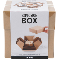 Explosion Box Creativ Company 12X12X12CM Naturel