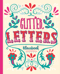 Kleurboek Interstat Volwassenen Glitter Letters