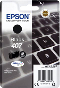 Inktcartridge Epson 407 T07U140 Zwart