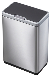 Afvalbak Eko Mirage Met Sensor 20+20Liter RVS Mat