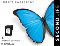 Cartridge Secondlife H 300BK XL Zwart