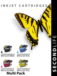 Cartridge Secondlife Brother LC3211 / 3213 Multipack