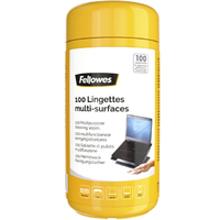 Reinigingsdoekjes Fellowes Multifunctioneel Dispenser 100Stuks