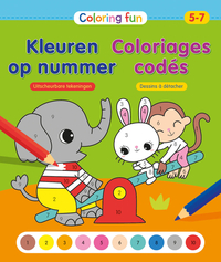 Kleuren Op Nummer Deltas Coloring Fun 5-7 Jaar