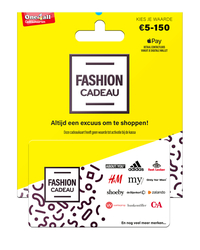 Cadeaukaart + Hangtag O4A Fashioncadeau