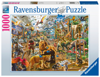 Puzzel Ravensburger Chaos In De Galerie 1000 Stukjes