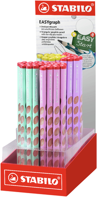 Potlood Stabilo Easygraph Grafiet HB Assorti In Links-En Rechtshandig En Pastel